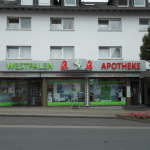 Westfalen-Apotheke - Lichtwerbeanlage