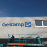 GESTAMP, Bielefeld - Einzelbuchstaben, unbeleuchtet