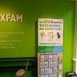 Oxfam in Göttingen - Innenbeschilderung