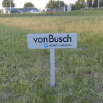 von Busch in Paderborn - Parkplatzschild