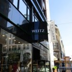 Weitz in Hamburg - Alsterarcaden - Werbeanlage - Einzelbuchstaben