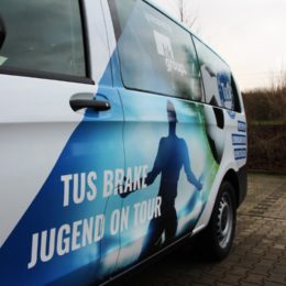 Jugendmobil für den TuS Brake  Abtlg. Fußball